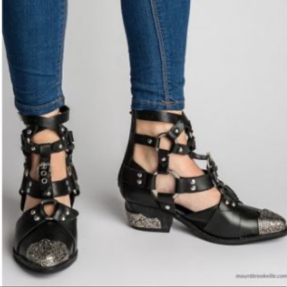Jeffrey Campbell Shoes - Jeffrey Campbell Temeku biker boot